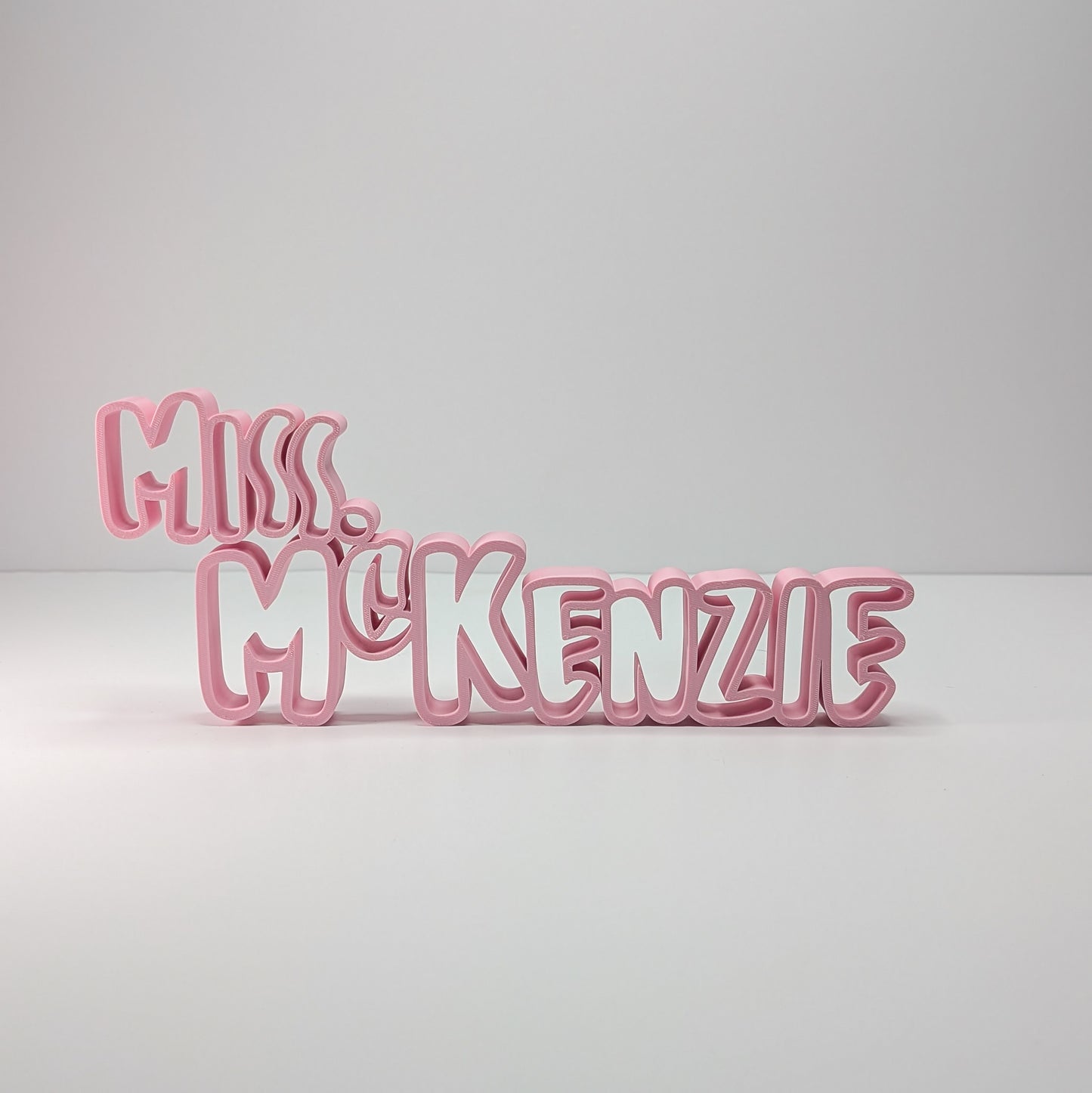 Teacher Name Plate