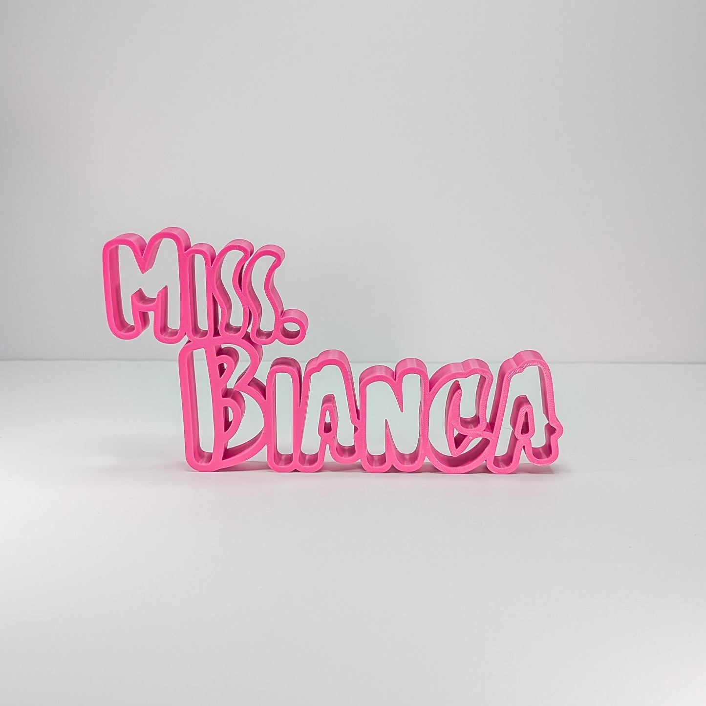 Teacher Name Plate