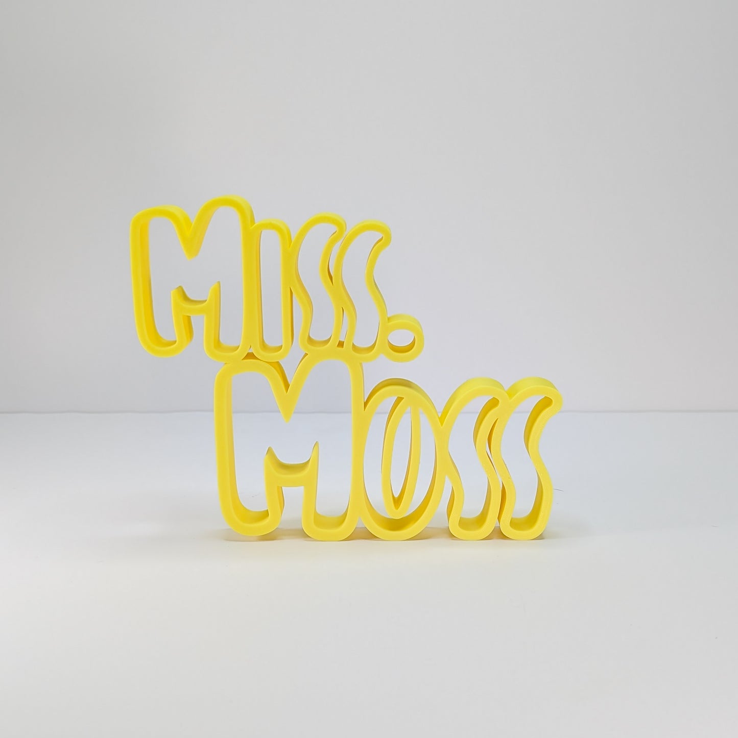 Teacher Name Plate