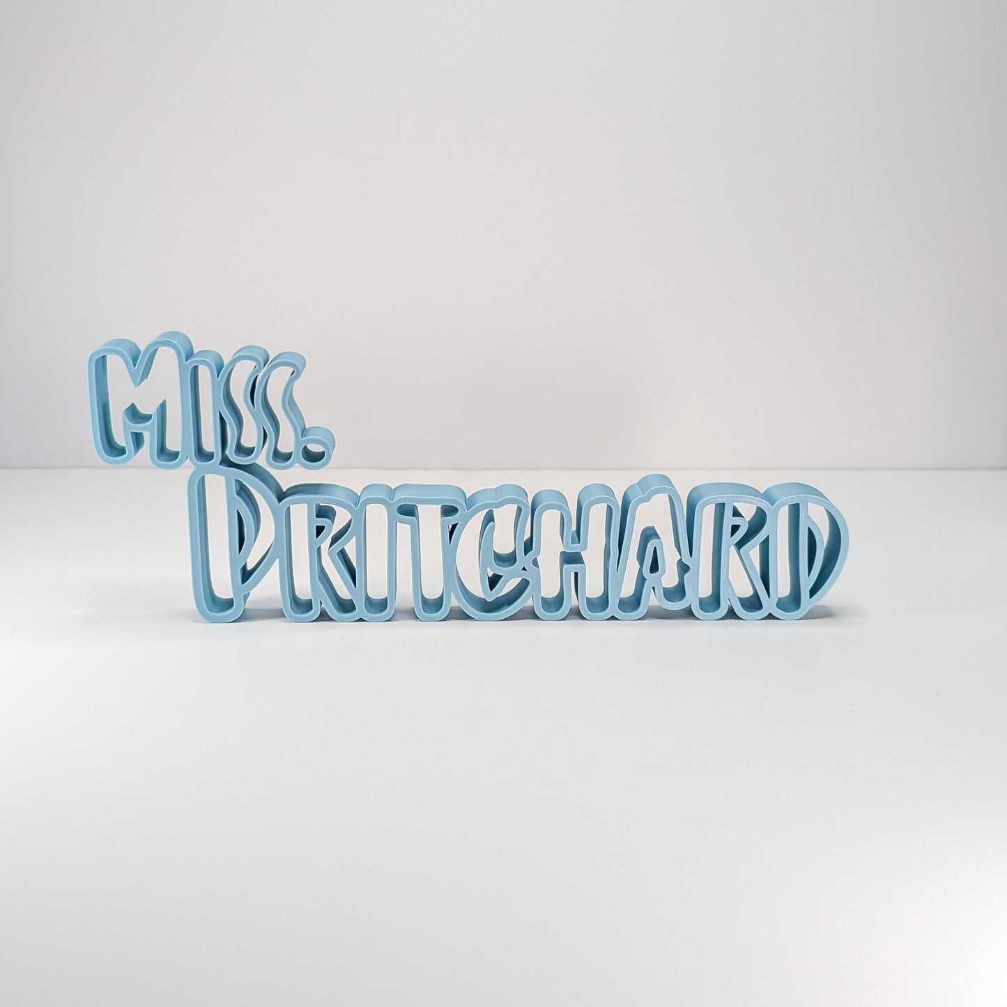 Teacher Name Plate