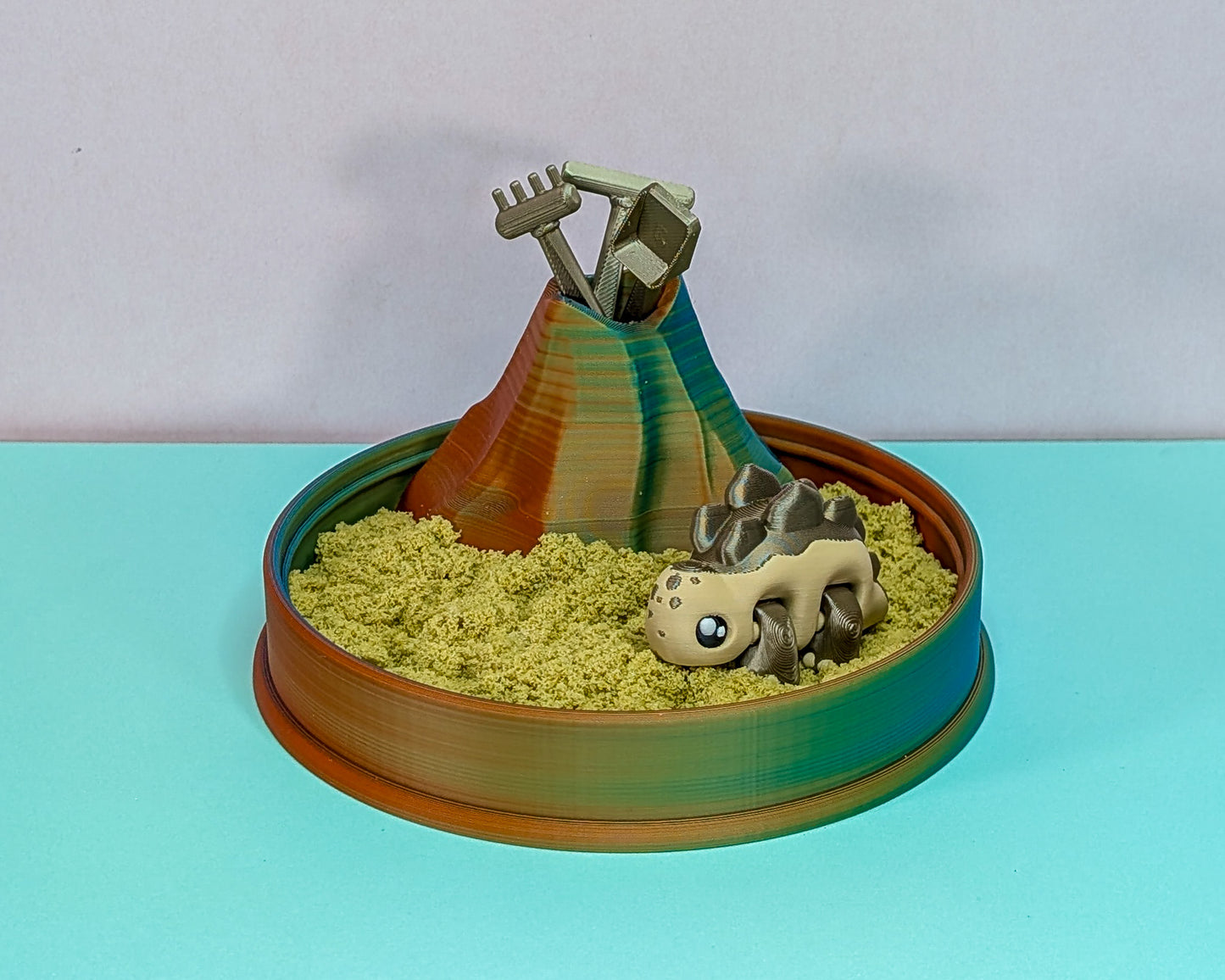 Zen Garden Volcano & Dino