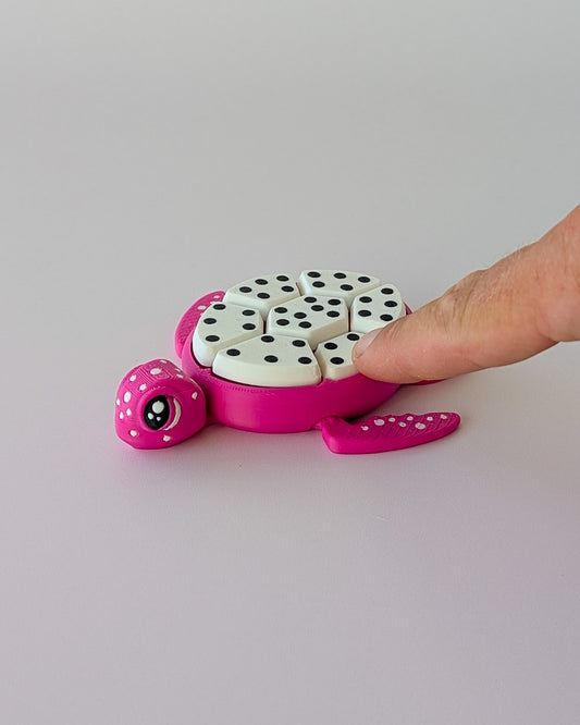 Fruit Turtle Clicker β 3D printed kiwi fruit turtle clicker, handmade in Geelong by Elevated Expressions