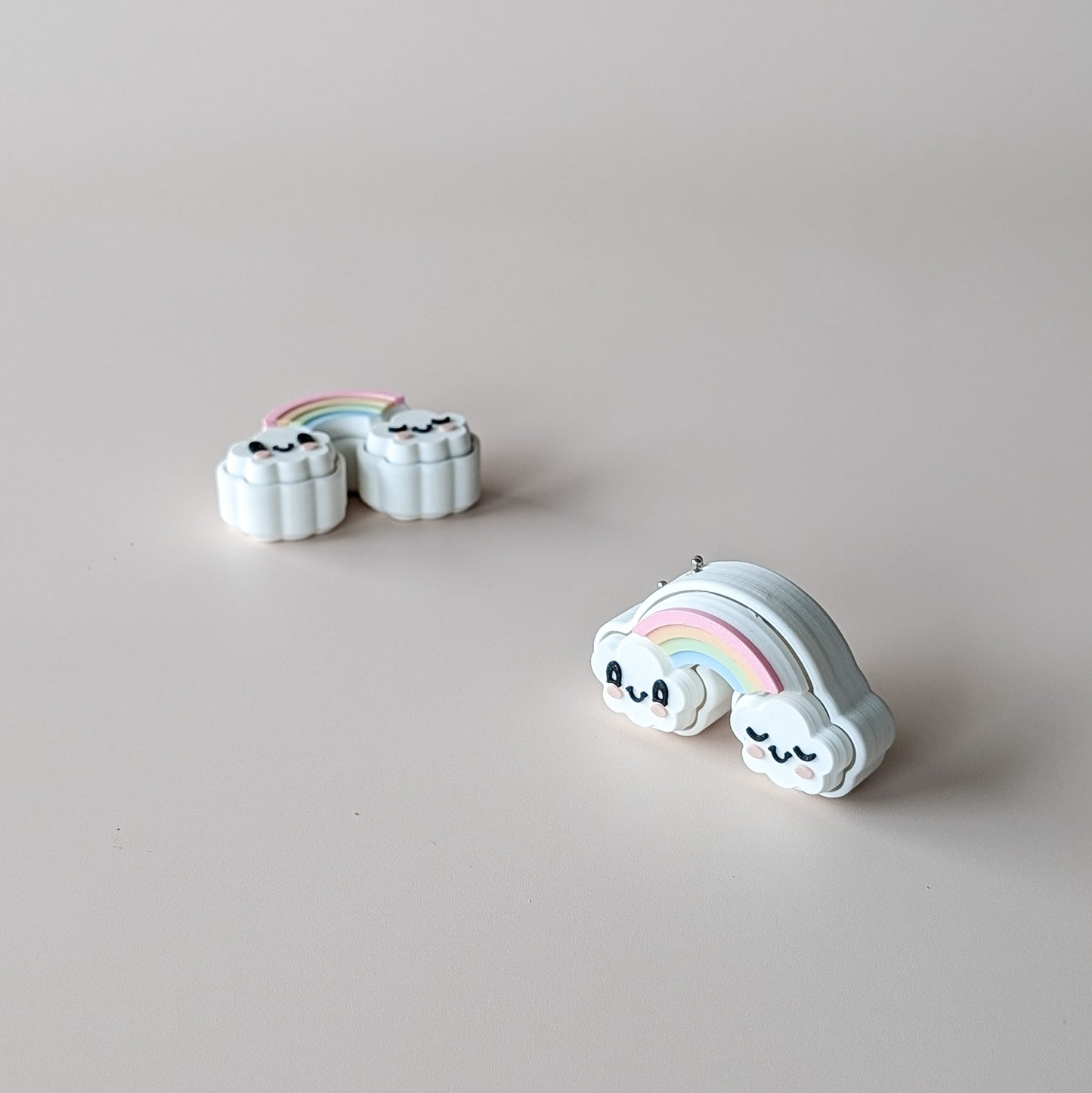 Cloud Clicker – 3D printed dreamy cloud fidget clicker, handmade in Geelong by Elevated Expressions