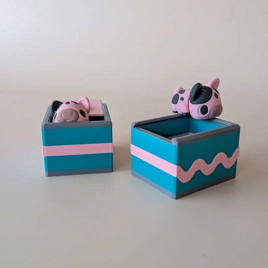 Pig in Slime Trinket Box
