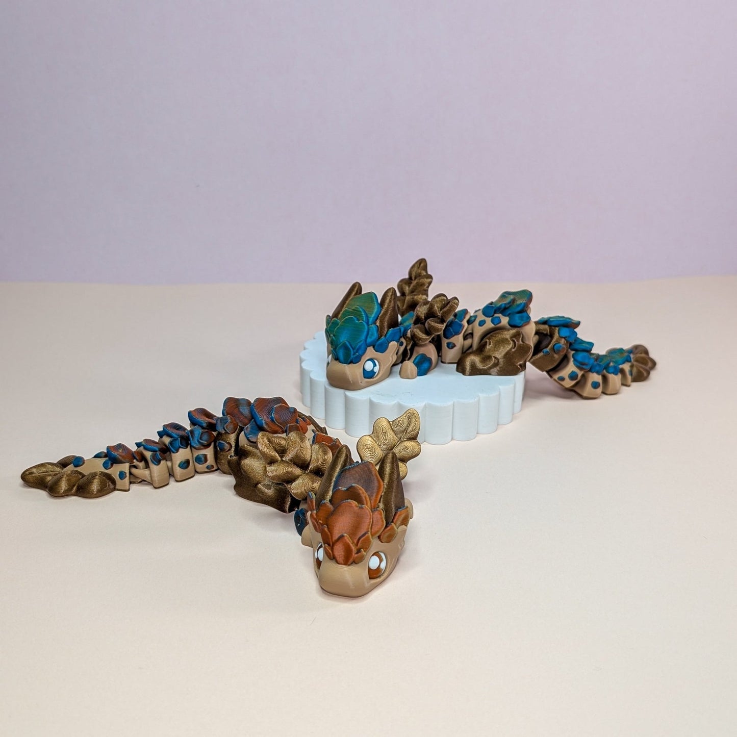 Dragon 'Bloom' - 3D printed on the Surf Coast, Geelong by Elevated Expressions