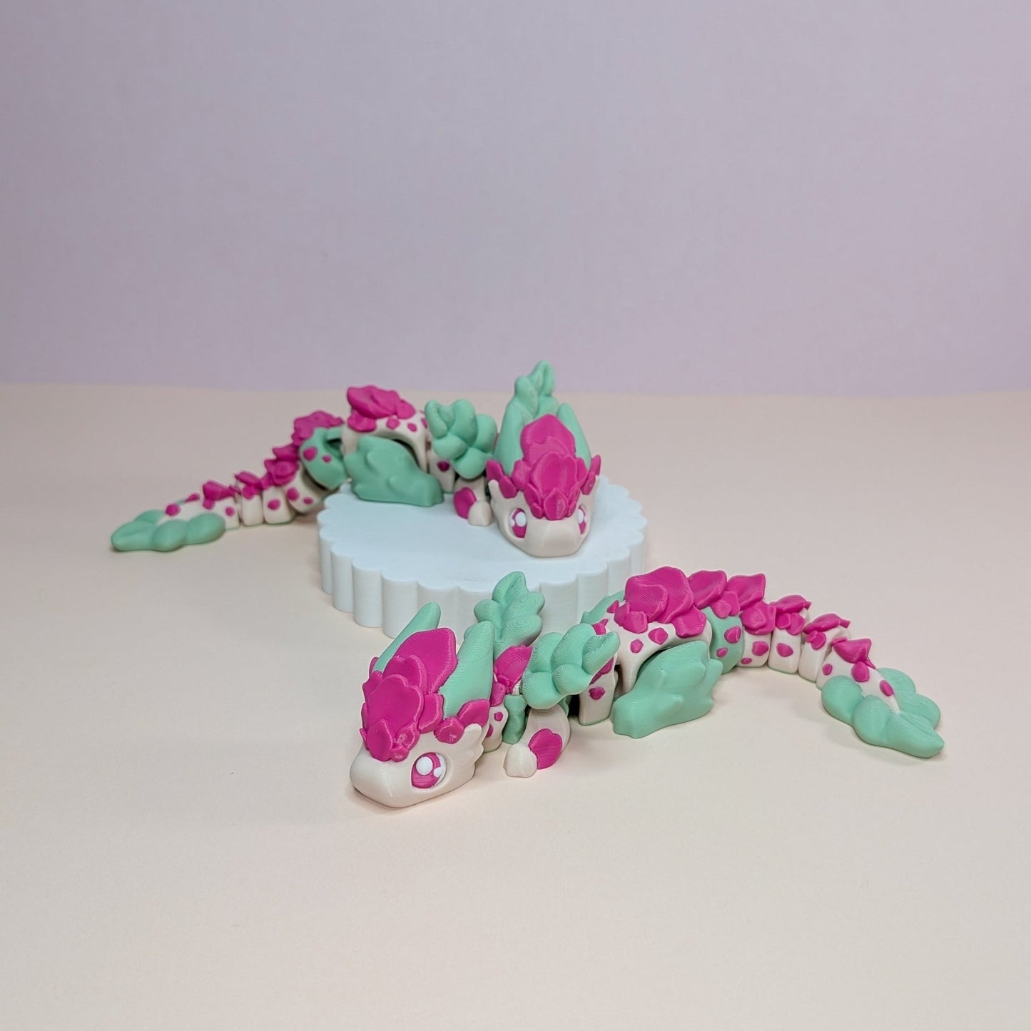 Dragon 'Bloom' - 3D printed on the Surf Coast, Geelong by Elevated Expressions