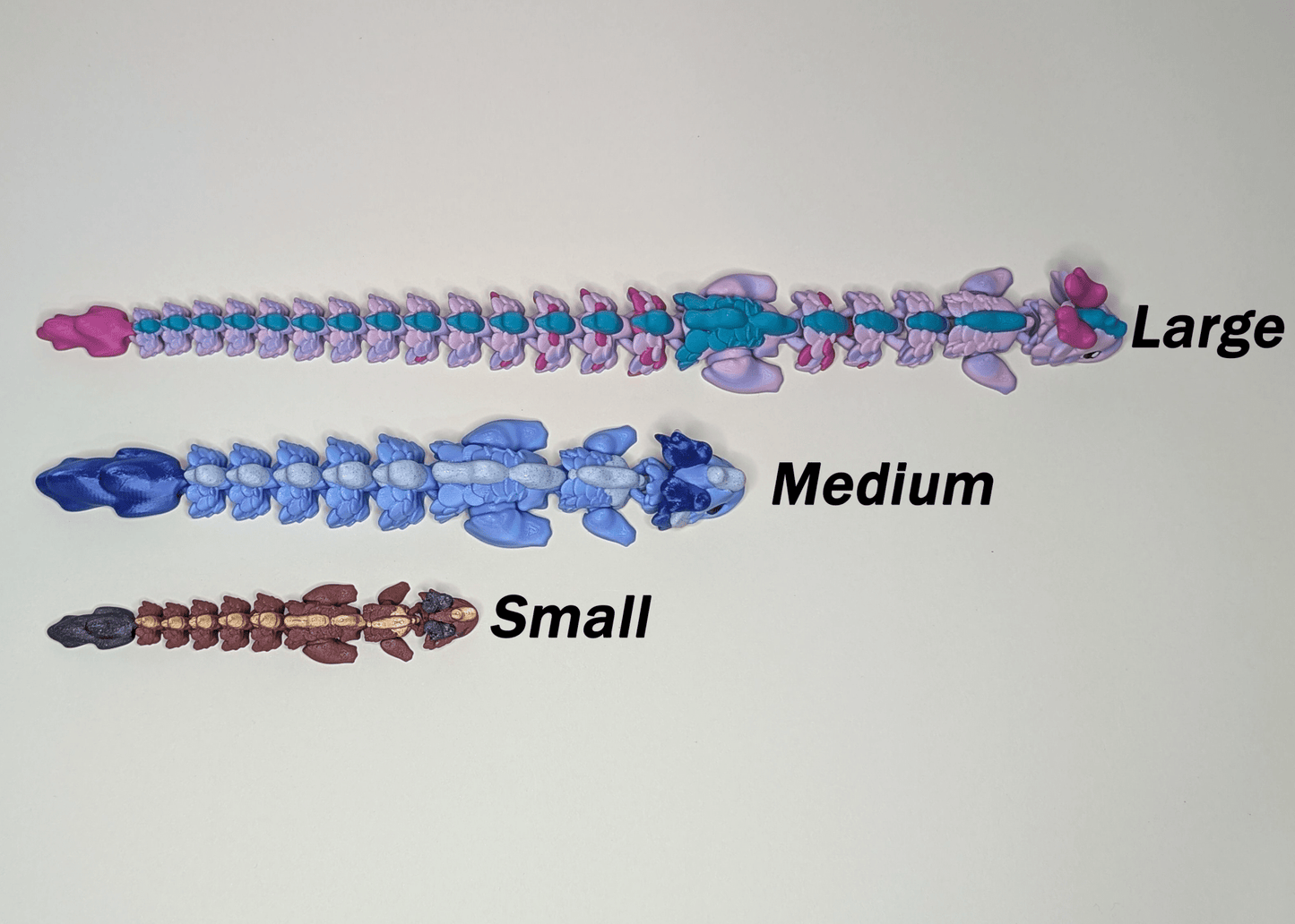 Dragon - Large - 3D printed on the Surf Coast, Geelong by Elevated Expressions