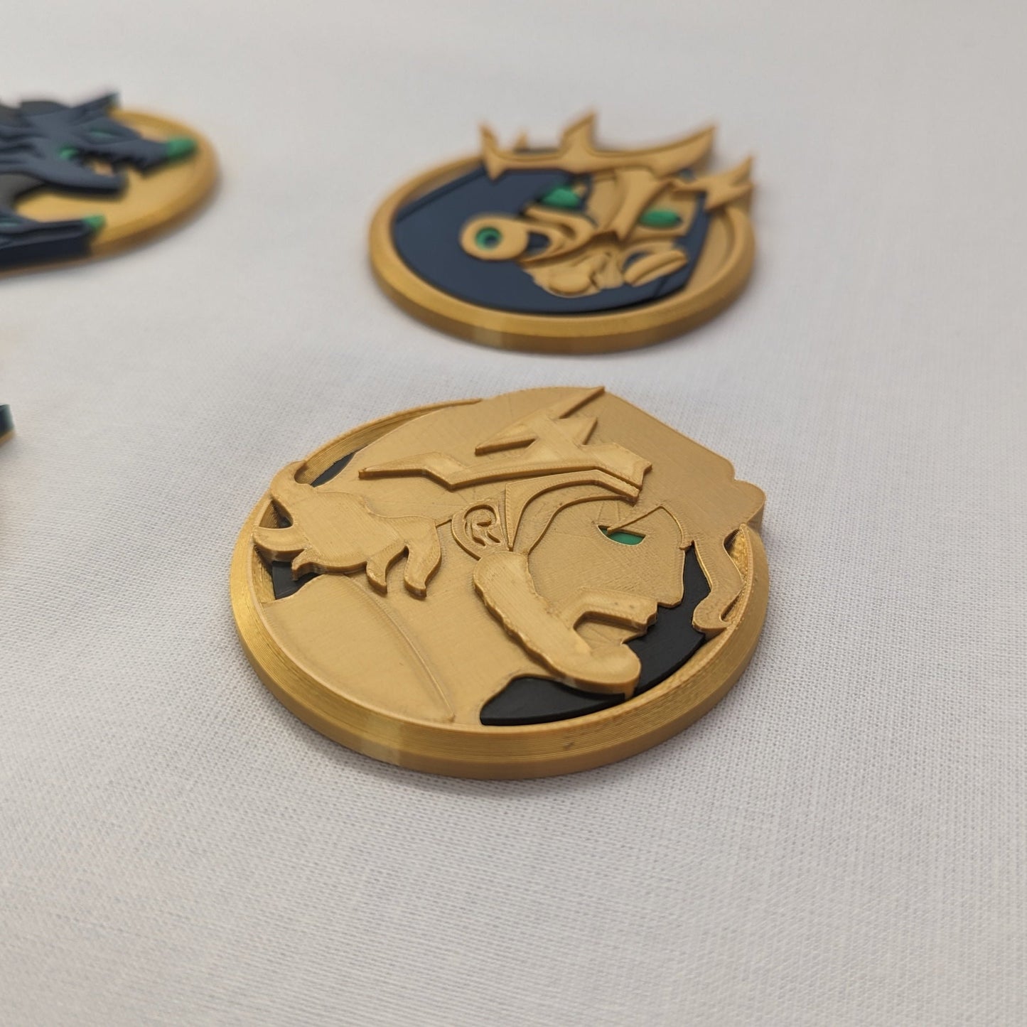 Fortnite Season 5 Chapter 2 - Greek Mythology, Fan Art Medallion set of 4