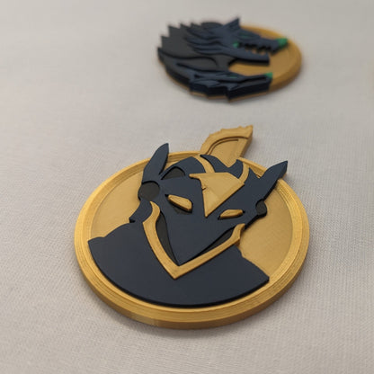 Fortnite Season 5 Chapter 2 - Greek Mythology, Fan Art Medallion set of 4