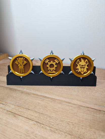 Fortnite Chapter 5 Chapter 3 - Wrecked, Fan Art Medallion set of 3