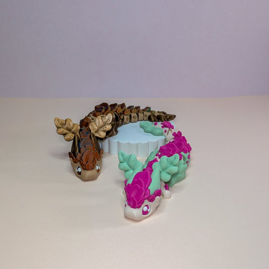 Dragon 'Bloom' - 3D printed on the Surf Coast, Geelong by Elevated Expressions