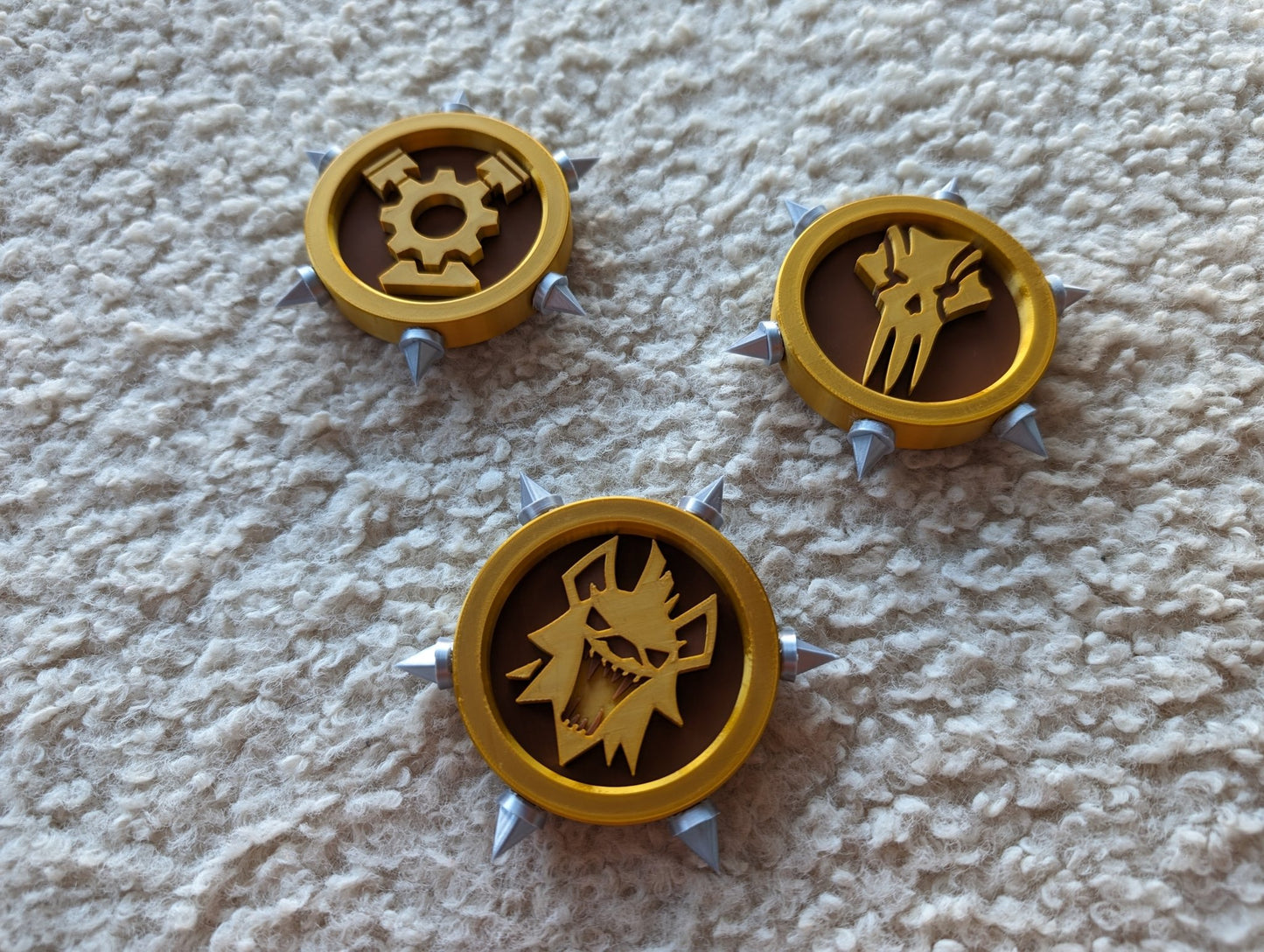 Fortnite Chapter 5 Season 3 - Wrecked, Fan Art Medallion set of 3 - 3D printed on the Surf Coast, Geelong by Elevated Expressions
