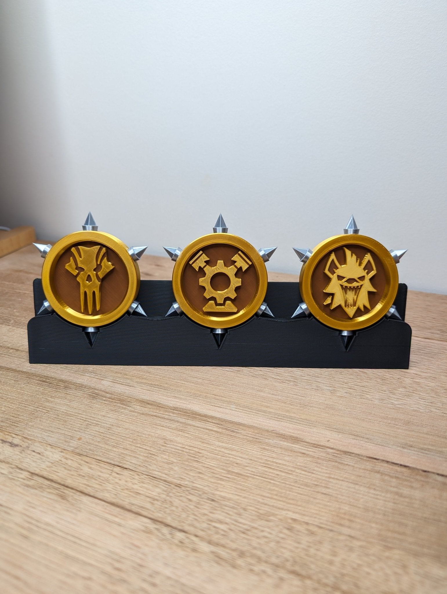 Fortnite Chapter 5 Season 3 - Wrecked, Fan Art Medallion set of 3 - 3D printed on the Surf Coast, Geelong by Elevated Expressions