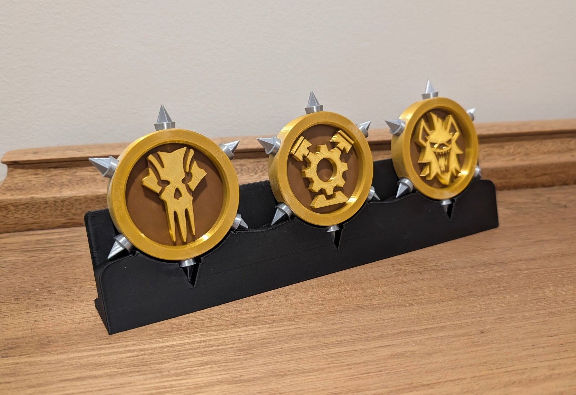 Fortnite Chapter 5 Season 3 - Wrecked, Fan Art Medallion set of 3 - 3D printed on the Surf Coast, Geelong by Elevated Expressions