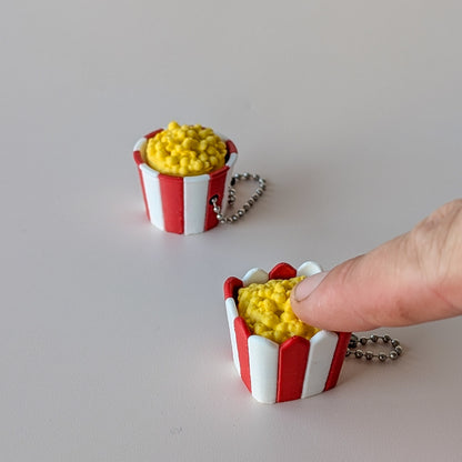 Popcorn Clicker fidget toy in clicky or silent switch — fun desk toy and novelty gift idea